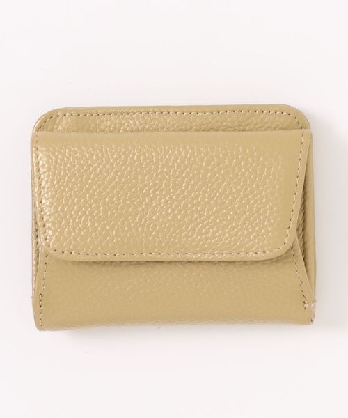 VitaFelice（ヴィータフェリーチェ）の「牛革二つ折り財布 ミニ財布（財布・レディース・ブラック/ワイン/オレンジ/ブルー/イエロー/ライトグレー/グリーン/ゴールド・FREE）」の8枚目の写真