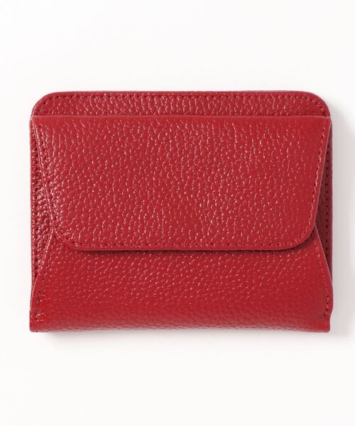 VitaFelice（ヴィータフェリーチェ）の「牛革二つ折り財布 ミニ財布（財布・レディース・ブラック/ワイン/オレンジ/ブルー/イエロー/ライトグレー/グリーン/ゴールド・FREE）」の6枚目の写真