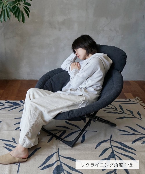 a.depeche（アデペシュ）の「2way folding chair light gray