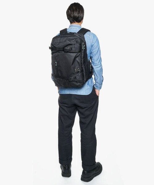 AS2OV(アッソブ)の「【AS2OV/アッソブ】 CORDURA DOBBY 305D 3WAY BACK PACK M / バックパック(バックパック/リュック・メンズ・ブラック・FREE)」の5枚目の写真