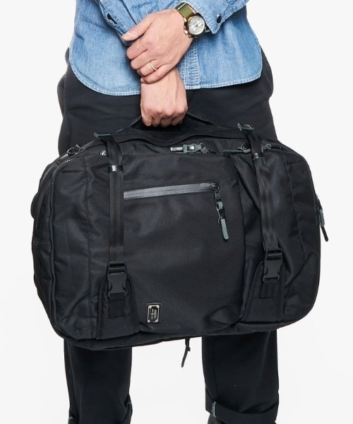 AS2OV(アッソブ)の「【AS2OV/アッソブ】 CORDURA DOBBY 305D 3WAY BACK PACK M / バックパック(バックパック/リュック・メンズ・ブラック・FREE)」の2枚目の写真