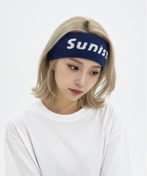 sunista（サニスタ）の「【sunista/サニスタ】 LOGO / COOL MAX ジャガードHAIR BAND（ヘアバンド）」