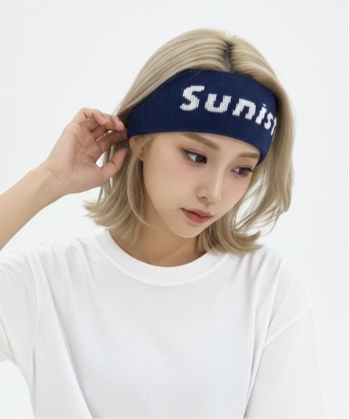 sunista（サニスタ）の「【sunista/サニスタ】 LOGO / COOL MAX ジャガードHAIR BAND（ヘアバンド・レディース・ホワイト系その他/ブルー系その他/ホワイト系その他2/ブラック系その他/イエロー系その他・FREE）」の21枚目の写真