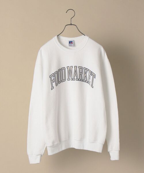 Russell Athletic（ラッセルアスレティック）の「【WEB限定/SHIPS別注】RUSSELL ATHLETIC: ビッグシルエット プリント スウェット (トレーナー)（スウェット・メンズ・ホワイト/ネイビー/グレー/ブラック・S/M/L/XL/XXL）」の20枚目の写真