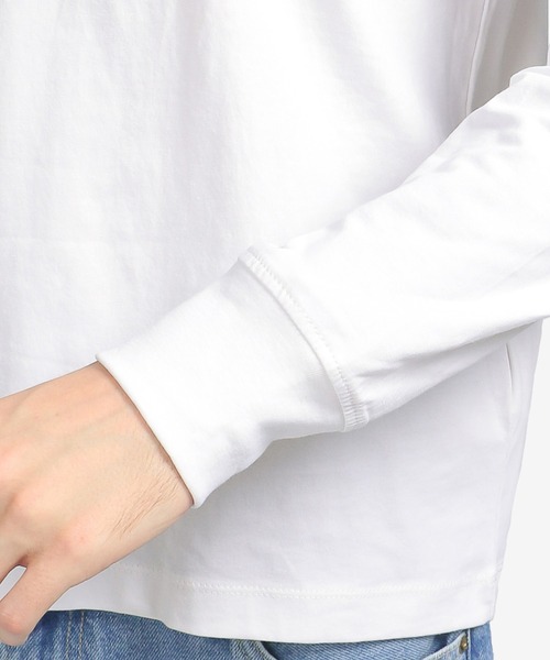 tommy jeans（トミー ジーンズ）の「ロゴロングスリーブTシャツ（Tシャツ/カットソー・メンズ・ブラック/ホワイト・LARGE/X-LARGE/MEDIUM/SMALL）」の5枚目の写真