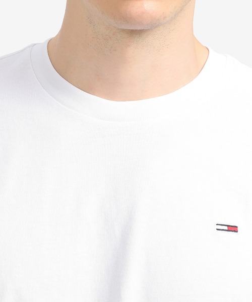 tommy jeans（トミー ジーンズ）の「ロゴロングスリーブTシャツ（Tシャツ/カットソー・メンズ・ブラック/ホワイト・LARGE/X-LARGE/MEDIUM/SMALL）」の6枚目の写真