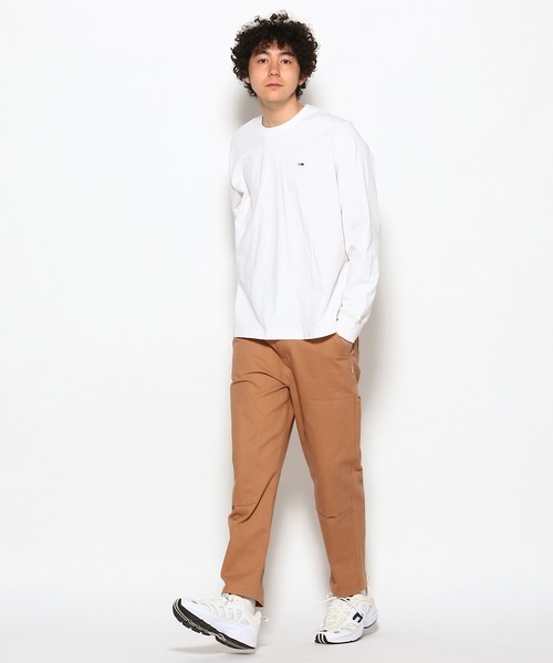 tommy jeans（トミー ジーンズ）の「ロゴロングスリーブTシャツ（Tシャツ/カットソー・メンズ・ブラック/ホワイト・LARGE/X-LARGE/MEDIUM/SMALL）」の9枚目の写真