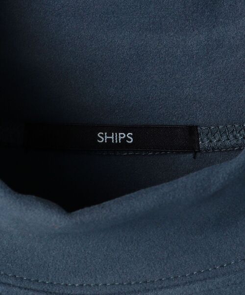 SHIPS（シップス）の「SHIPS: 吸湿発熱 スムース ハイネック プルオーバー（Tシャツ/カットソー・メンズ・ダークグレー/ナチュラル/キャメル/ロイヤルブルー・SMALL/MEDIUM/LARGE）」の9枚目の写真