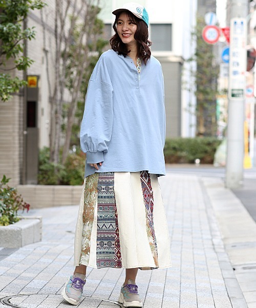 チチカカ（チチカカ）の「メッシュコンビキャップ（キャップ・レディース・ネイビー/グレー/オフホワイト・FREE）」の5枚目の写真