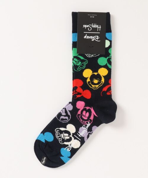 Happy Socks（ハッピーソックス）の「HAPPY SOCKS/Disney × HappySocks（ソックス/靴下・レディース・ホワイト/ブラック/ネイビー/サックスブルー/イエロー/オレンジ/ブラック系その他/オレンジ系その他/ブラック系その他2/レッド/その他6/その他1/その他4/その他2/その他3/その他5・SMALL/MEDIUM）」の6枚目の写真