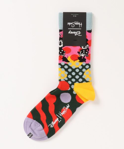 Happy Socks（ハッピーソックス）の「HAPPY SOCKS/Disney × HappySocks（ソックス/靴下・レディース・ホワイト/ブラック/ネイビー/サックスブルー/イエロー/オレンジ/ブラック系その他/オレンジ系その他/ブラック系その他2/レッド/その他6/その他1/その他4/その他2/その他3/その他5・SMALL/MEDIUM）」の10枚目の写真