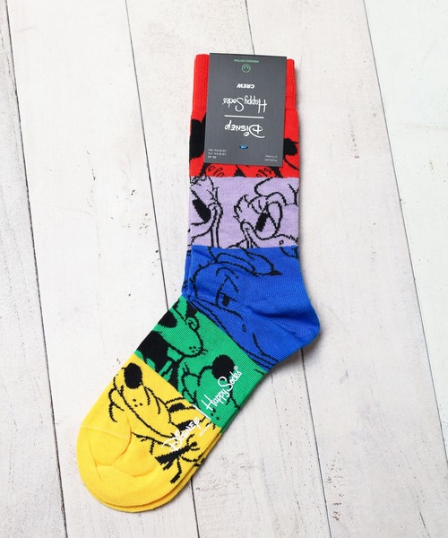 Happy Socks（ハッピーソックス）の「HAPPY SOCKS/Disney × HappySocks（ソックス/靴下・レディース・ホワイト/ブラック/ネイビー/サックスブルー/イエロー/オレンジ/ブラック系その他/オレンジ系その他/ブラック系その他2/レッド/その他6/その他1/その他4/その他2/その他3/その他5・SMALL/MEDIUM）」の14枚目の写真