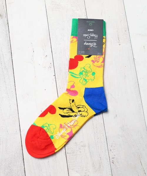 Happy Socks（ハッピーソックス）の「HAPPY SOCKS/Disney × HappySocks（ソックス/靴下・レディース・ホワイト/ブラック/ネイビー/サックスブルー/イエロー/オレンジ/ブラック系その他/オレンジ系その他/ブラック系その他2/レッド/その他6/その他1/その他4/その他2/その他3/その他5・SMALL/MEDIUM）」の16枚目の写真
