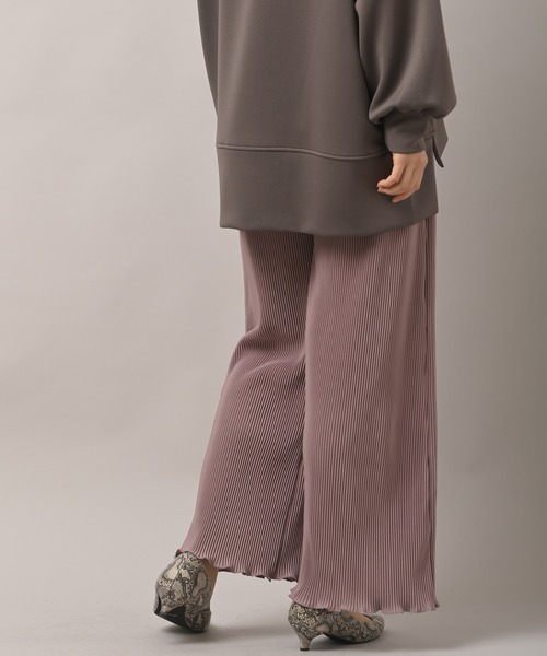 rps（アールピーエス）の「カットプリーツイージーパンツ（その他パンツ・レディース・ブラック/ブルー/ミント/ライトベージュ/ライトピンク・M）」の14枚目の写真