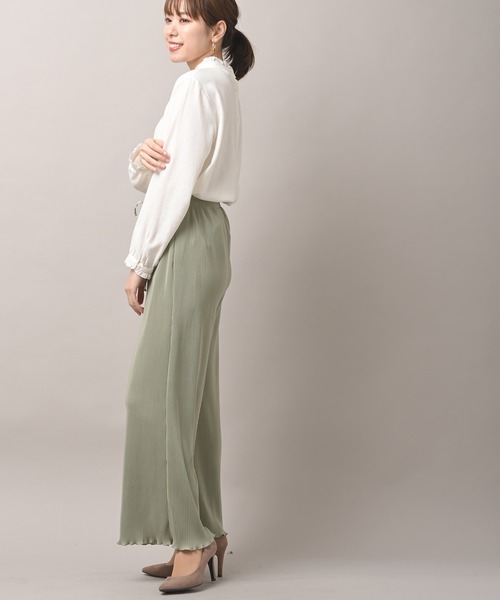 rps（アールピーエス）の「カットプリーツイージーパンツ（その他パンツ・レディース・ブラック/ブルー/ミント/ライトベージュ/ライトピンク・M）」の13枚目の写真