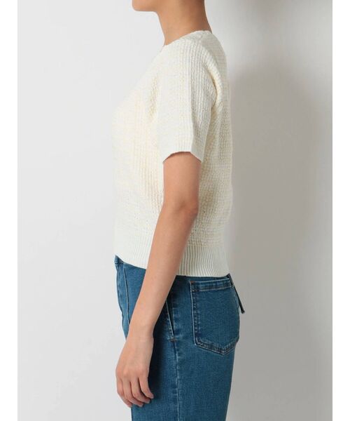 RESEXXY（リゼクシー）の「ツイードライクニットトップス（ニット/セーター・レディース・ホワイト/ブラック/その他/その他1・FREE）」の16枚目の写真