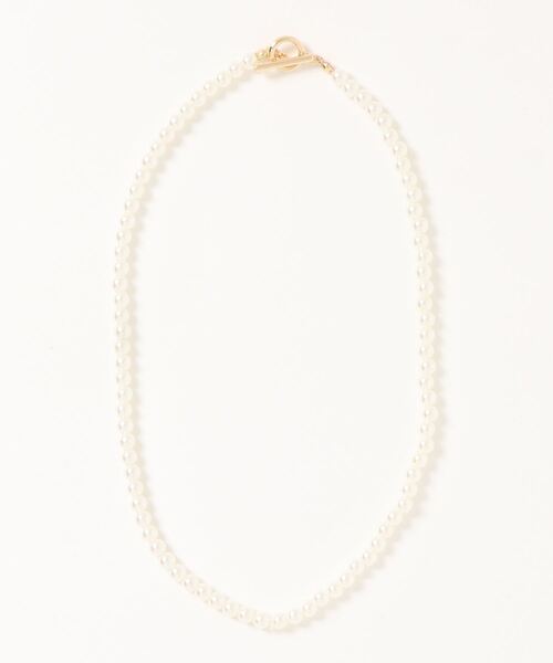 LOWRYS FARM（ローリーズファーム）の「マンテルネックレス　933069（ネックレス・レディース・シルバー系その他/シルバー/アイボリー・FREE）」の2枚目の写真