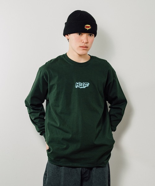 HUF（ハフ）の「POLICE RAID L/SL TEE HUF ハフ店舗限定 Tシャツ
