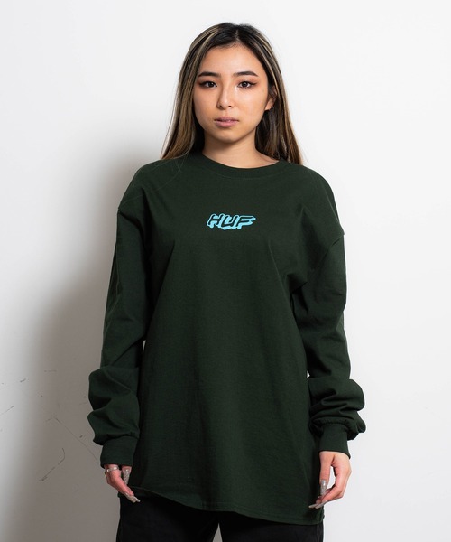 ★国内在庫/即発可*HUF*POLICE RAID 長袖Tシャツ/Sサイズ★ HUF（ハフ）の「POLICE RAID L/SL TEE HUF ハフ店舗限定 Tシャツ