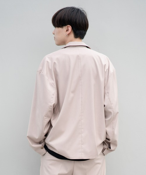 EDEL（エーデル）の「EDEL - Lining color jacket（テーラードジャケット・メンズ・ブラック/ベージュ・MEDIUM/LARGE）」の10枚目の写真