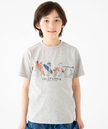 KRIFF MAYER Kid's Collection | 【WEB限定】アニマルイラスト半袖T(サーファー行列)(Tシャツ/カットソー)