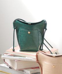 クロコミニショルダーバッグ＊