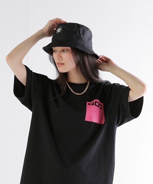 GDC（ジーディーシー）の「LOGO BUCKET HAT（ハット・メンズ・ホワイト/ブラック/カーキ・FREE）」の17枚目の写真