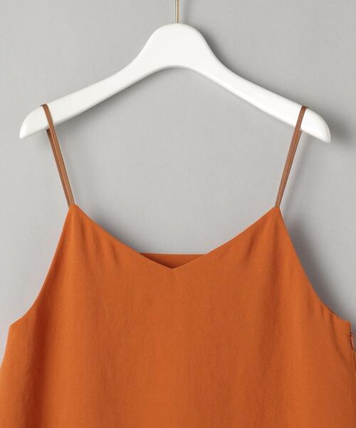 BEAUTY&YOUTH UNITED ARROWS（ビューティーアンドユースユナイテッドアローズ）の「BY ドビークロスキャミワンピース（ワンピース・レディース・オレンジ/オリーブ・SMALL/MEDIUM）」の12枚目の写真