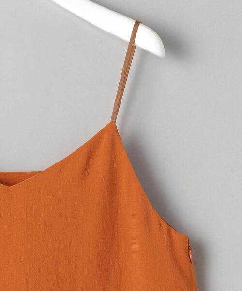 BEAUTY&YOUTH UNITED ARROWS（ビューティーアンドユースユナイテッドアローズ）の「BY ドビークロスキャミワンピース（ワンピース・レディース・オレンジ/オリーブ・SMALL/MEDIUM）」の13枚目の写真