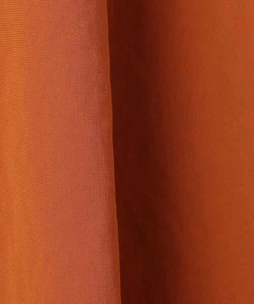 BEAUTY&YOUTH UNITED ARROWS（ビューティーアンドユースユナイテッドアローズ）の「BY ドビークロスキャミワンピース（ワンピース・レディース・オレンジ/オリーブ・SMALL/MEDIUM）」の16枚目の写真