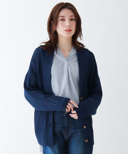 SHOO・LA・RUE（シューラルー）の「◇透かし柄セーラーカラー風