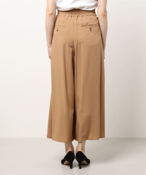 BDONNA（ビドンナ）の「エコフィルビエラ　ウエストゴムワイドパンツ（その他パンツ・レディース・ベージュ/イエロー・MEDIUM）」の4枚目の写真