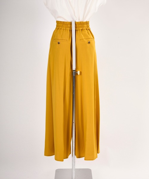 BDONNA（ビドンナ）の「エコフィルビエラ　ウエストゴムワイドパンツ（その他パンツ・レディース・ベージュ/イエロー・MEDIUM）」の11枚目の写真