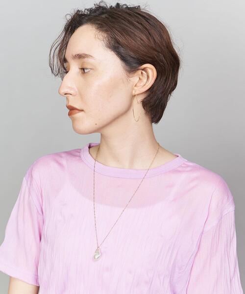 BEAUTY&YOUTH UNITED ARROWS(ビューティーアンドユースユナイテッドアローズ)の「BY ヘンケイパールモチーフチェーンネックレス ◆(ネックレス・レディース・オフホワイト・FREE)」の7枚目の写真