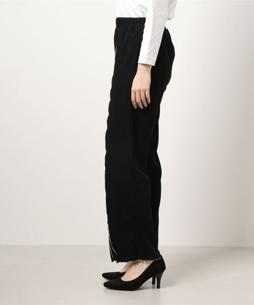 UNRELISH(アンレリッシュ)の「スリットメロウリブカットパンツ(その他パンツ・レディース・ピンク/ブラック/ダークグリーン・MEDIUM)」の5枚目の写真