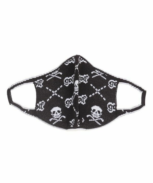 MARK & LONA（マークアンドロナ）の「Ruler JQ Knit surgical mask | MEN and WOMEN（マスク・メンズ・ブルー/ベージュ/ブラック・LARGE/MEDIUM）」の2枚目の写真