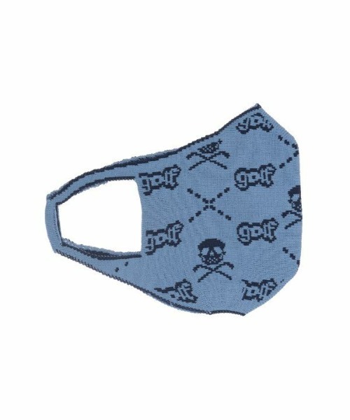 MARK & LONA（マークアンドロナ）の「Ruler JQ Knit surgical mask | MEN and WOMEN（マスク・メンズ・ブルー/ベージュ/ブラック・LARGE/MEDIUM）」の7枚目の写真