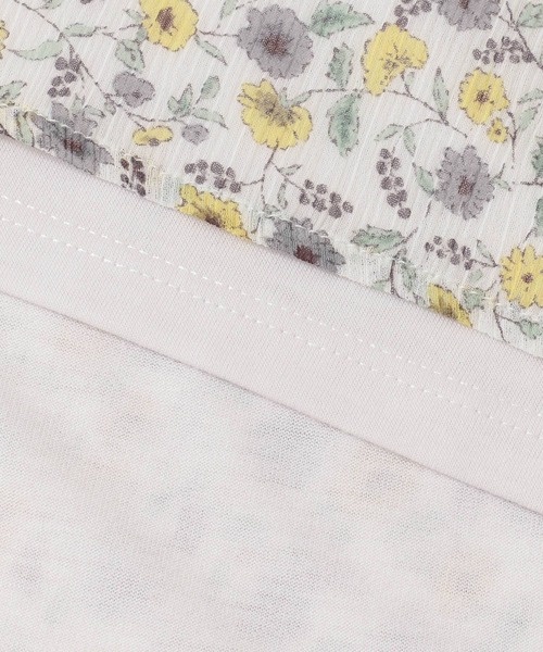 URBAN RESEARCH（アーバンリサーチ）の「ノースリーブ楊柳フリルブラウス（シャツ/ブラウス・レディース・ブラック/ホワイト系その他/ブラック系その他/ライトベージュ・FREE）」の8枚目の写真