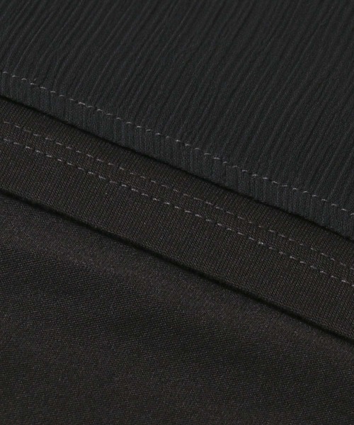 URBAN RESEARCH（アーバンリサーチ）の「ノースリーブ楊柳フリルブラウス（シャツ/ブラウス・レディース・ブラック/ホワイト系その他/ブラック系その他/ライトベージュ・FREE）」の6枚目の写真