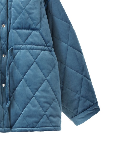 MATURED（マチュアード）の「【MATURED】Velour Quilting jacket