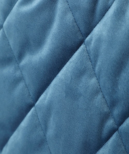 MATURED（マチュアード）の「【MATURED】Velour Quilting jacket