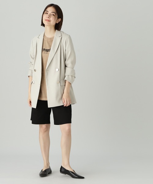 N.（N. Natural Beauty Basic）（エヌエヌナチュラルビューティーベーシック）の「【ＧＯＯＤ　ＲＯＣＫ　ＳＰＥＥＤ】ロベルタベイリーＴ（Tシャツ/カットソー・レディース・ブラウン・MEDIUM）」の11枚目の写真