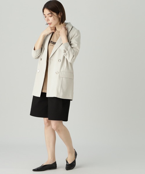 N.（N. Natural Beauty Basic）（エヌエヌナチュラルビューティーベーシック）の「【ＧＯＯＤ　ＲＯＣＫ　ＳＰＥＥＤ】ロベルタベイリーＴ（Tシャツ/カットソー・レディース・ブラウン・MEDIUM）」の10枚目の写真