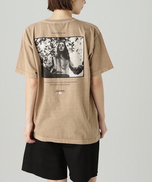 N.（N. Natural Beauty Basic）（エヌエヌナチュラルビューティーベーシック）の「【ＧＯＯＤ　ＲＯＣＫ　ＳＰＥＥＤ】ロベルタベイリーＴ（Tシャツ/カットソー・レディース・ブラウン・MEDIUM）」の8枚目の写真