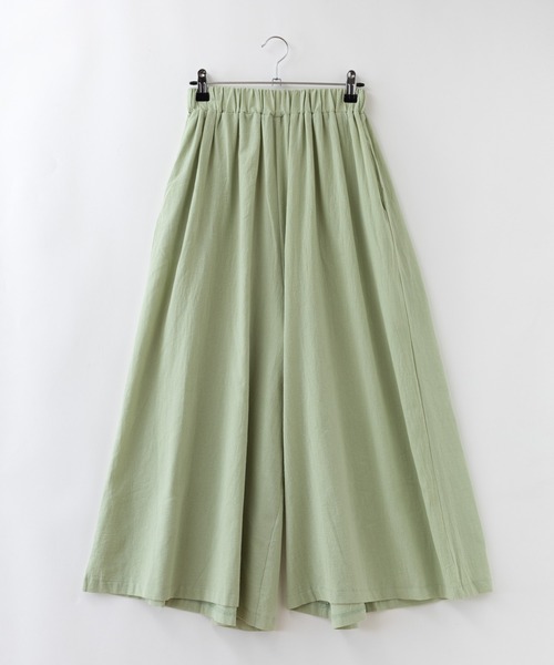 WYTHE（ワイス）の「フレアスカートパンツ  ボリュームロング丈（スカート・レディース・ブラック/ベージュ/ブラウン/グレー/カーキ/グリーン/アクア/ブルー・FREE）」の19枚目の写真