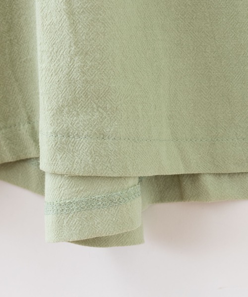 WYTHE（ワイス）の「フレアスカートパンツ  ボリュームロング丈（スカート・レディース・ブラック/ベージュ/ブラウン/グレー/カーキ/グリーン/アクア/ブルー・FREE）」の17枚目の写真