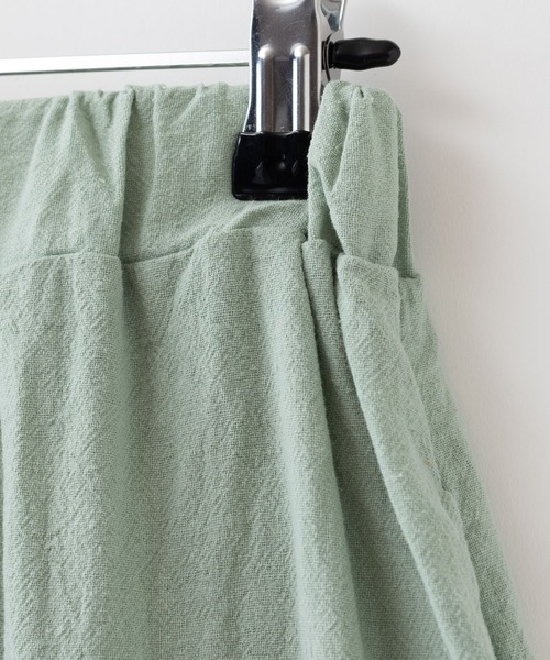 WYTHE（ワイス）の「フレアスカートパンツ  ボリュームロング丈（スカート・レディース・ブラック/ベージュ/ブラウン/グレー/カーキ/グリーン/アクア/ブルー・FREE）」の14枚目の写真