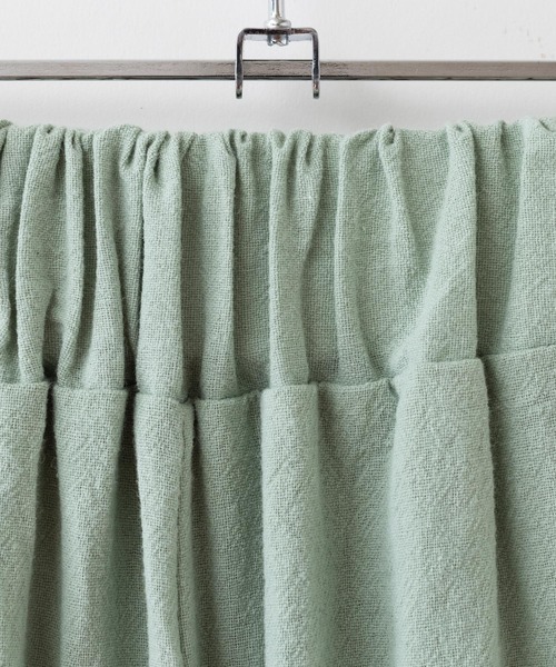 WYTHE（ワイス）の「フレアスカートパンツ  ボリュームロング丈（スカート・レディース・ブラック/ベージュ/ブラウン/グレー/カーキ/グリーン/アクア/ブルー・FREE）」の13枚目の写真