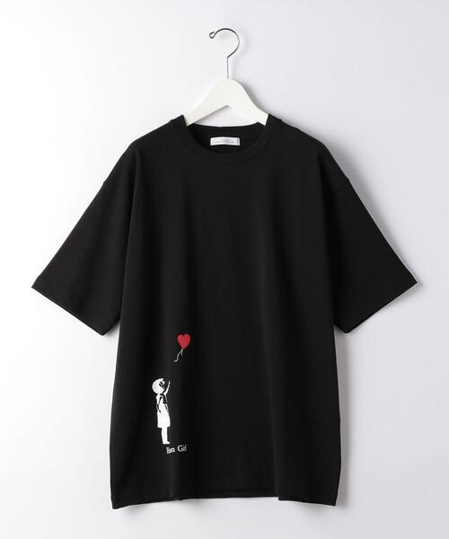 BRANDALISED（ブランダライズド）の「★★ 別注 [ ブランダライズド ] BRANDALISED GLR Balloon Girl 半袖 Tシャツ 男女兼用 ユニセックス（Tシャツ/カットソー・メンズ・ホワイト/ブラック・LARGE/SMALL/MEDIUM）」の12枚目の写真