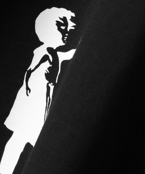 BRANDALISED（ブランダライズド）の「★★ 別注 [ ブランダライズド ] BRANDALISED GLR Balloon Girl 半袖 Tシャツ 男女兼用 ユニセックス（Tシャツ/カットソー・メンズ・ホワイト/ブラック・LARGE/SMALL/MEDIUM）」の18枚目の写真